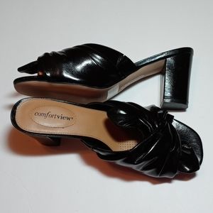 Bekah Faux Leather Mule By Comfortview